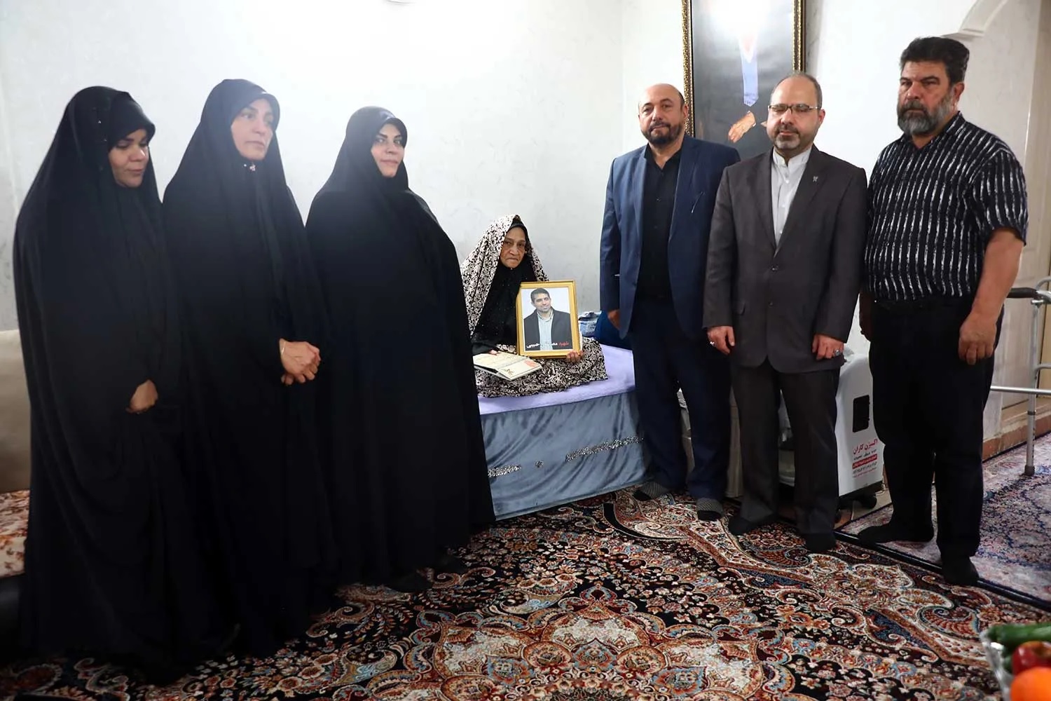 دیدار با خانواده شهید حبیبی
